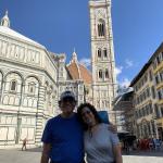 Jeff and Marlene celebrate their 30th anniversary in Florence.