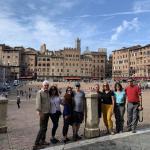 A visit to Siena and its pretty Piazza Il Campo.