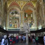 The amazing Piccolomini Library inside the Siena Duomo.
