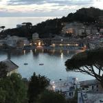 Evening on the Bay of Silence in Sestri Levante.