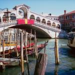 Rialto Bridge in Venice.