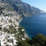 The coastal town of Positano.