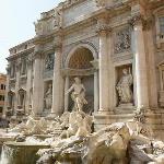 Rome's Trevi Fountain.