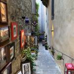 A pretty lane in Cortona.