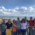 Lovely views over the countryside surrounding Cortona.