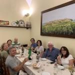 A wonderful meal in Orvieto.