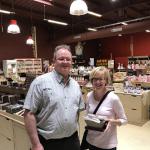 John and Marie found plenty to like at the Bernard Castelain chocolatier shop.