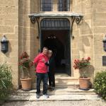 Chuck and Gail may just stay a while at Chateau Fines Roche.