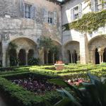 The peaceful cloister.