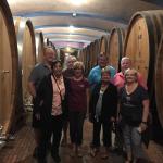 A visit to the cellars at Fontanfredda.