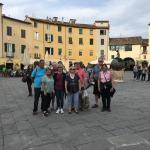 Piazza Amphitheatre in Lucca.