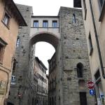 medieval buildings in Volterra.