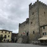 The pretty castle in Castellina in Chianti.