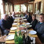 A wonderful "farm to table" lunch.