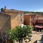 Pretty Provencal village piazza.