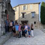 Kemm Family and Friends visiting Les-Baux-de-Provence.