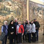 With our guide, Giada in Palazzo Borremeo.