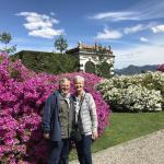 David and Brenda on Isola Bella.