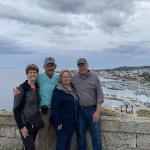 Chris, Merrillyn, Patti and Frank at the tip of the boot heel.