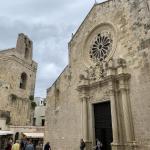 Inside the unique lower chapel of the Otranto Duomo.