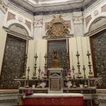 Some of the bones of the 700 martyrs honored in the Duomo of Otranto.