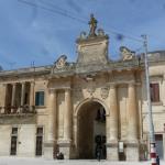 Entry gate into the town of Lecce.