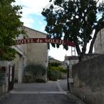 The entry into Hotel du Soleil.