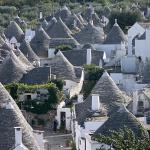 The amazing village of "trulli", Alberobello.
