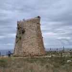 A Roman watch tower on the Adriatic.