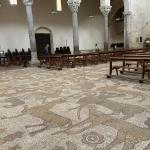 Beautiful mosaic floors in the Duomo of Otranto.