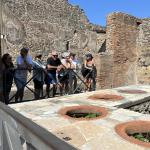 A fast food counter from ancient Pompeii.