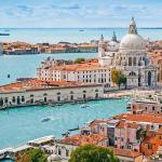 THE GRAND CANAL IN VENICE.