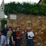 All of our loving couples on the Via dell Amore in the romantic town of Pienza.