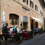 Making a pit stop in Montepulciano.