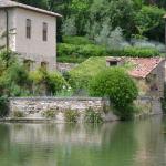 Unusual little Bagno Vignoni.