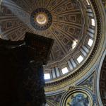 The magnificient dome of St. Peter's.