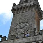 Ryan and David climb the city hall tower in Montepulciano.