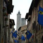 The magical streets of San Gimignano.