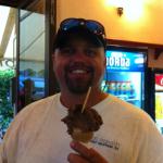 Ryan's 20th chocolato gelato cone.