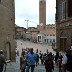 Julie and David at Il Campo in Siena.