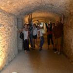 Holding up the ancient vault in Castellina.