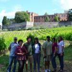Visiting beautiful Brolio Castle.