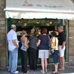 Enjoying some yummy gelato in  Florence.  Yes, Ryan did have chocolate again.