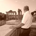 Don comtemplates the rise and fall of the Roman Empire.