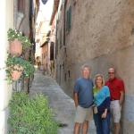 Just one of the many cute alleyways in Montepulciano.