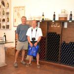 A stop for wine tasting of the Vino Nobile de Montepulciano.