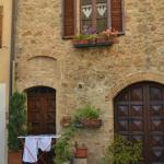 Quaint scene in Pienza.