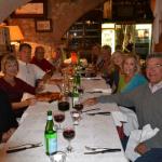 Time for pizza dinner in Castellina.