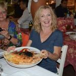 Yes, Cindy did it the whole calzone.  Mama Mia!!