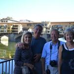 The magnificent Ponte Vecchio.